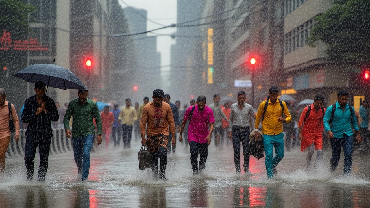 IMD ने कहा: 2 अक्टूबर को दिल्ली‑NCR में बारिश अलर्ट, तापमान 36°C तक